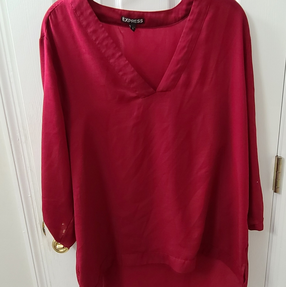 Express top blouse size Large